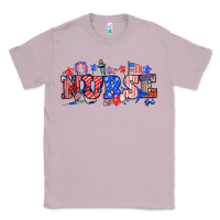 Lilac 4th of july nurse Classic Tee - NancyCooperArtShop