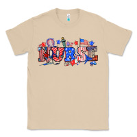 Mushroom 4th of july nurse Classic Tee - NancyCooperArtShop