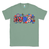 Sage 4th of july nurse Classic Tee - NancyCooperArtShop