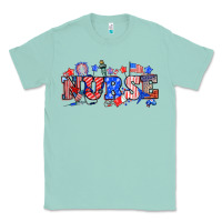 Seafoam 4th of july nurse Classic Tee - NancyCooperArtShop