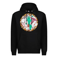 Black nurse coaster Premium Hoodie - CowGirlArtShop