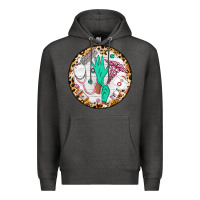 Charcoal Heather nurse coaster Premium Hoodie - CowGirlArtShop