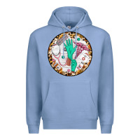 Colony Blue nurse coaster Premium Hoodie - CowGirlArtShop