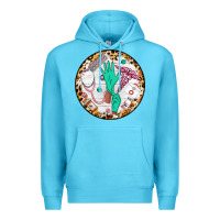 Ocean Blue nurse coaster Premium Hoodie - CowGirlArtShop