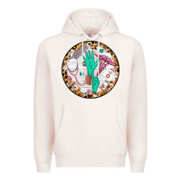 Pale Pink nurse coaster Premium Hoodie - CowGirlArtShop