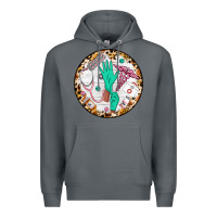 Rock nurse coaster Premium Hoodie - CowGirlArtShop
