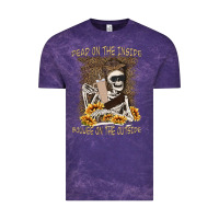 Cloud Purple dead inside boujee outside Vintage Tee - MaliasSmallBusiness