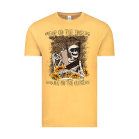 Vintage Mustard dead inside boujee outside Vintage Tee - MaliasSmallBusiness
