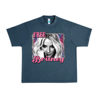 Midnight Navy free britney Urban Heavy Tee - AdoDesignShop
