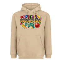 Mushroom special education crew Heavyweight Hoodie - CowGirlArtShop