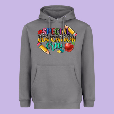Special Education Crew Heavyweight Hoodie Designed By Cowgirlartshop