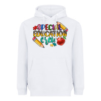 White special education crew Heavyweight Hoodie - CowGirlArtShop