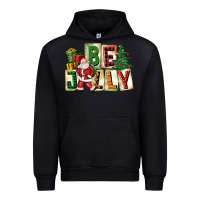 Black be jolly santa christmas Urban Hoodie - FaDigitalArtStudio