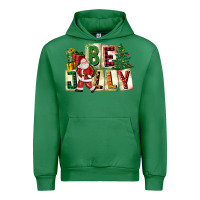 Emerald be jolly santa christmas Urban Hoodie - FaDigitalArtStudio