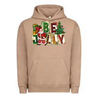Pigment Burro be jolly santa christmas Urban Hoodie - FaDigitalArtStudio