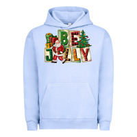 Pigment Grape Ice be jolly santa christmas Urban Hoodie - FaDigitalArtStudio
