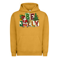 Pigment Peanut Butter be jolly santa christmas Urban Hoodie - FaDigitalArtStudio