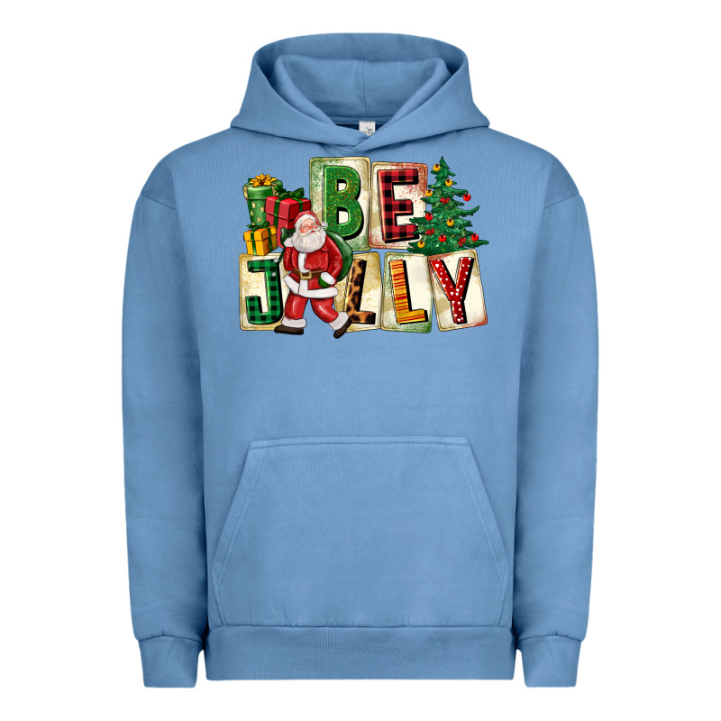 Be Jolly Santa Christmas Urban Hoodie by FaDigitalArtStudio | Teevron