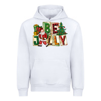 White be jolly santa christmas Urban Hoodie - FaDigitalArtStudio