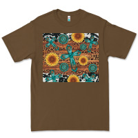Cacao cross gemstone and sunflower Premium Tee - Artiststas