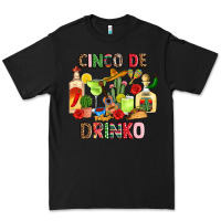 Black cinco de drinko Premium Tee - JahusDesignShop