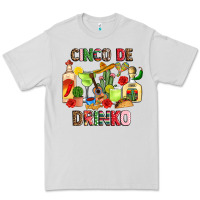 Dove Grey cinco de drinko Premium Tee - JahusDesignShop