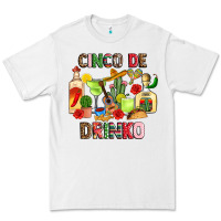 White cinco de drinko Premium Tee - JahusDesignShop