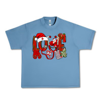 Pebble Blue christmas love nurse Urban Heavy Tee - NancyCooperArtShop