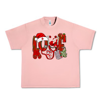 Salmon christmas love nurse Urban Heavy Tee - NancyCooperArtShop