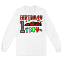 White birthday boy 1 Long Sleeve Tee - BundleAndBundleShop