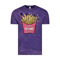 Cloud Purple fries before guys Vintage Tee - MaliasSmallBusiness