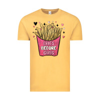 Vintage Mustard fries before guys Vintage Tee - MaliasSmallBusiness