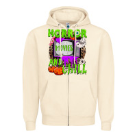 Sandshell Horror movies and chill Zipper Hoodie - NancyCooperArtShop