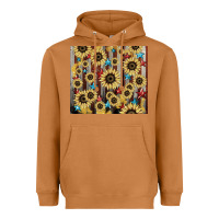 Meerkat America flag sunflower star tumbler Heavyweight Hoodie - HowdyJamesFarm