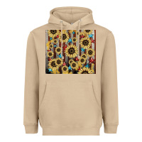 Mushroom America flag sunflower star tumbler Heavyweight Hoodie - HowdyJamesFarm