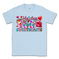 Dusty Blue my class is full of sweethearts Classic Tee - NancyCooperArtShop