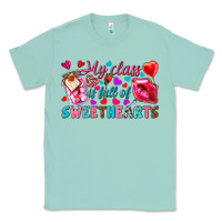 Seafoam my class is full of sweethearts Classic Tee - NancyCooperArtShop