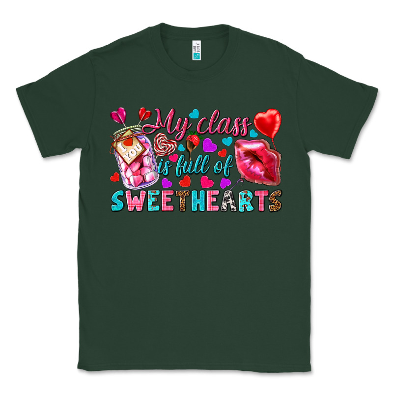 My Class Is Full Of Sweethearts Classic Tee by NancyCooperArtShop | Teevron