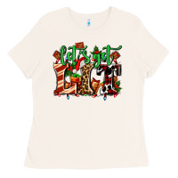 Bone lets get lit with Christmas Ladies Tee - AdoDesignShop