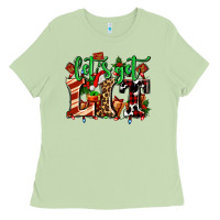 Matcha lets get lit with Christmas Ladies Tee - AdoDesignShop