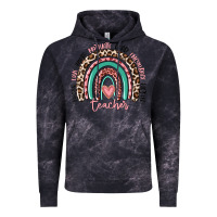 Cloud Black teacher rainbow Vintage Hoodie - MaliasSmallBusiness
