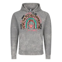 Cloud Rock teacher rainbow Vintage Hoodie - MaliasSmallBusiness