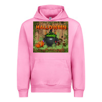 Fuchsia Pink halloween tumbler Urban Hoodie - BundleAndBundleShop