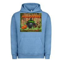 Pigment Pebble Blue halloween tumbler Urban Hoodie - BundleAndBundleShop