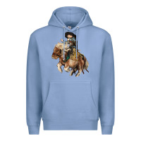 Colony Blue Midilli little Cowboy kid rodeo Premium Hoodie - HowdyJamesFarm