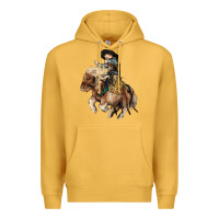 Mustard Midilli little Cowboy kid rodeo Premium Hoodie - HowdyJamesFarm