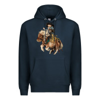 Navy Midilli little Cowboy kid rodeo Premium Hoodie - HowdyJamesFarm