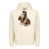 Tofu Midilli little Cowboy kid rodeo Premium Hoodie - HowdyJamesFarm