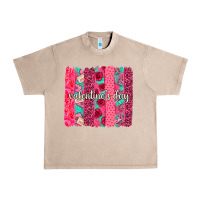 French Oak valentines day brushstroke background brushstroke Urban Heavy Tee - NancyCooperArtShop