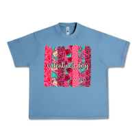 Pebble Blue valentines day brushstroke background brushstroke Urban Heavy Tee - NancyCooperArtShop